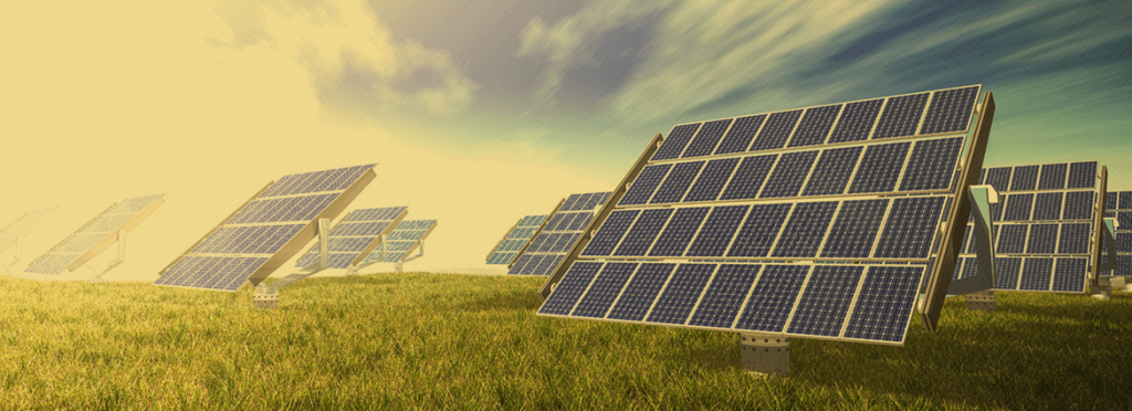 solar panels stacked